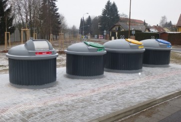 Semi-underground Containers SemiQ for Strakonice