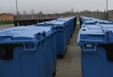 Waste containers and other equipment for Georgia