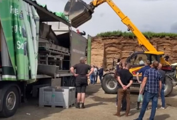 Demonstration of Paddle Depacker technology in Matejovce