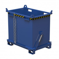 VBB 500-2000 l tilting bottom containers - 0